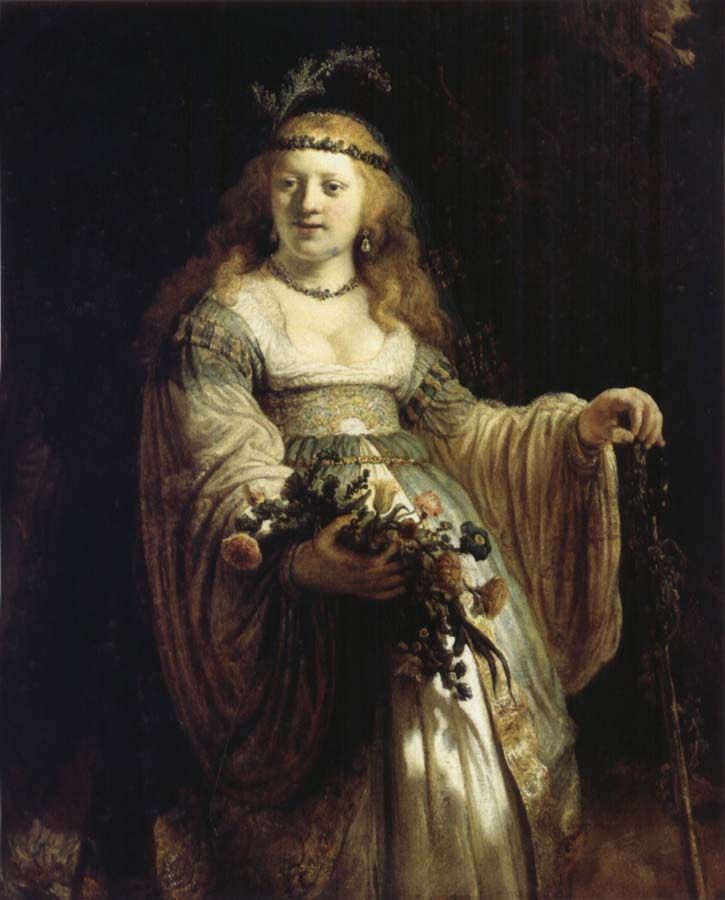 Saskia van Uylenburgh in Arcadian Costume